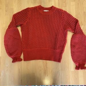 Rebecca Minkoff - Knit Sweater, XS - burnt orange